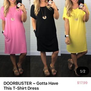 Jules and James  t-shirt dress